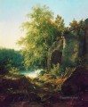 Vista de la isla de Valaam 1858 paisaje clásico bosque Ivan Ivanovich